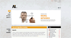 Desktop Screenshot of aibet.eu
